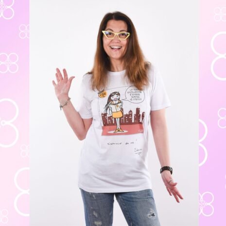 Tshirt-La-vera-risoluzione-è-essere-sempre-sè-stessi (2) Tshirt La vera rosoluzione e essere sempre se stessi La CIPI di Sabrina Brunelli