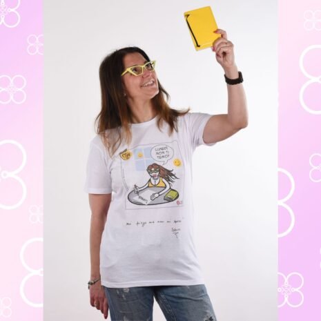 Tshirt-Lunedì-non-ti-temo-La-CIPI-di-Sabrina-Brunelli (2) Tshirt Lunedì non ti temo La CIPI di Sabrina Brunelli