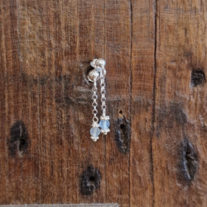 Orecchini Cherì in Acquamarina e Argento 925 Naturale